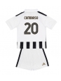 Otroške Nogometnih dresov Juventus Andrea Cambiaso #20 Domači 2026-27 Kratki rokavi (+ hlače)